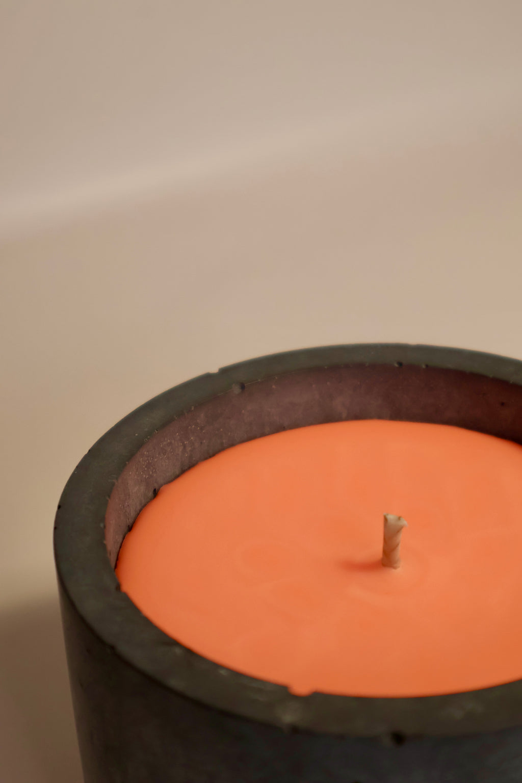 Béton Orange fluo