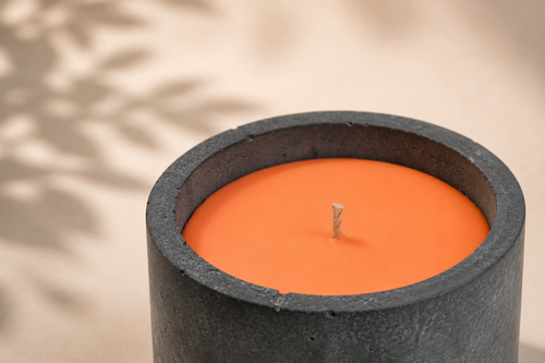 Béton Orange fluo